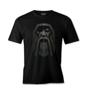 Vikings - Odin Siyah Erkek Tshirt