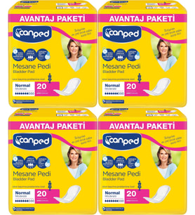Canped Mesane Pedi Avantaj Pk Klasik M-Orta Boy Normal 80 Adet