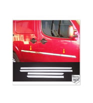 Fiat Doblo Krom Yan Kapı Çıtası 4 Kapı 2000-2006 P. Çelik