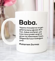 Fotoğraflı Baba Kupa Bardak