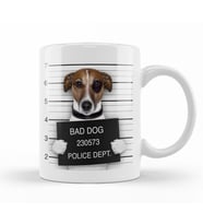 Bad Dog Pug Köpek Kupa Bardak Porselen