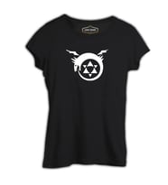 Fullmetal Alchemist Siyah Kadın Tshirt