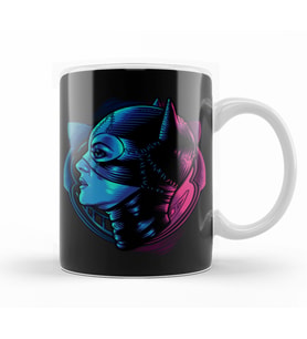 Catwoman Kupa Bardak Porselen