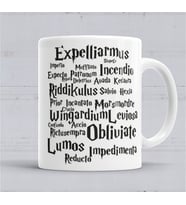 Harry Potter Spells Kupa Bardak  Porselen
