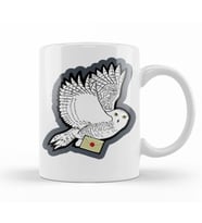 Harry Potter Mail Time Kupa Bardak Porselen