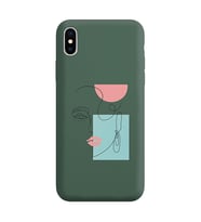 Koyu Yeşil Lansman Telefon Kılıfı Iphone X