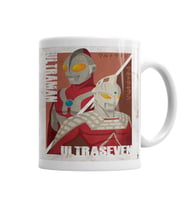Ultraman Ultraseven Kupa Bardak Porselen