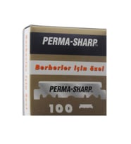 Permasharp Yarım Ustura Jileti 100'lü Berberler İçin