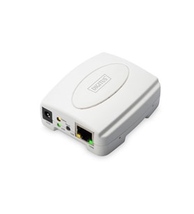 DN-13003-2 Digitus 1 port Fast Ethernet Print Server, 1 x USB 2.0 port, 1 x RJ45