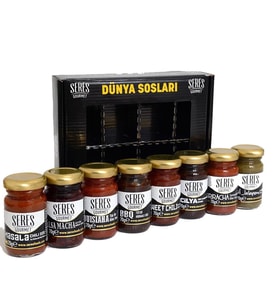 Seres Gourmet Dünya Sosları Set (8x70Gr) _560 Gr