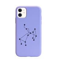 Yay Burcu (Sagitario) Yıldız Haritası Tasarımlı Kılıf iPhone 11 