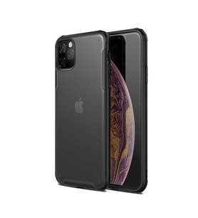 Apple iPhone 11 Pro Max Kılıf Zore Volks Silikon Kılıf (Siyah)