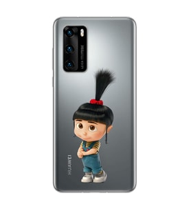 Agnes Tasarımlı Süper Şeffaf Silikon Telefon Kılıfı Huawei P40