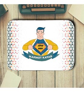 Babaya Özel İsimli Mouse Pad (STD)