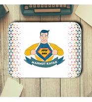 Babaya Özel İsimli Mouse Pad (STD)