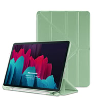Microsonic Samsung Galaxy Tab S7 T870 Kılıf Origami Pencil Açık Yeşil