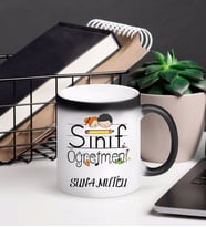 Sınıf Öğretmeni Kupa Bardağı Sihirli (Beyaz)