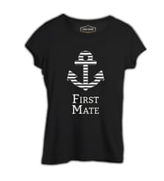 First Mate Siyah Kadın Tshirt