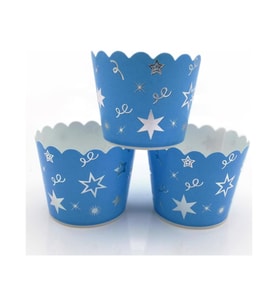 Lora Davet Cupcake Kabı (12 Adet) Mavi - 17203