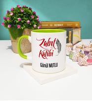 Zabıt Katibi Kupa Bardak Yeşil