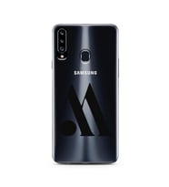 Samsung A20s Harf Tasarımlı Telefon Kılıfı M-Harfi 