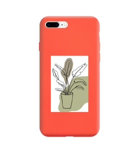 Turuncu Lansman Kılıf iPhone 8 Plus