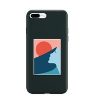 Siyah Lansman Telefon Kılıfı Iphone 7 Plus