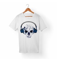 Kuru kafa-Skull Çocuk Beyaz Tişört