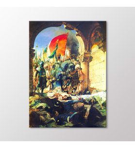 Arty Tablo Fatih Sultan Mehmet'in İstanbul'a Girişi 1876 Tablo (Karışık)