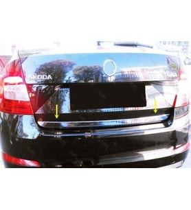 Skoda Octavia Krom Alt Bagaj Çıtası 2013-2019 Üzeri P. Çelik