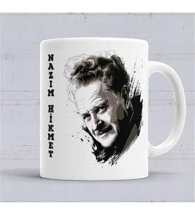 Nazım Hikmet Kupa Bardak Porselen