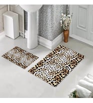 Banyo Halısı Ikili Klozet Takımı Kaymaz Tabanlı (60 xm x 100 cm + 40 cm x 60 cm)