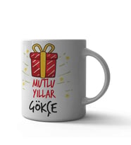Mutlu Yıllar Kupa Bardak (Çok Renkli)