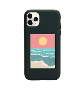 Siyah Lansman Telefon Kılıfı Iphone 11 Pro Max