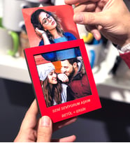 Kişiye Özel 6 Adet Fotoğraf Baskılı Polaroid Albüm
