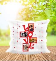 Kişiye Özel 40 Cm Kare Yastık