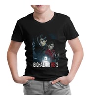 Resident Evil - Biohazard Siyah Çocuk Tshirt