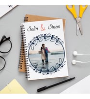 Fotoğraflı - İsimli Defter Kişiye Özel