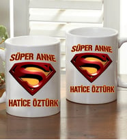 Kişiye Özel Süper Anne Kupa Bardak
