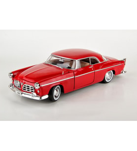 Motomax Siyah 1955 Chrysler C300  1:24 Ölçek Die Cast Model Araba