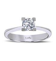 Lova G Renk 0,45 Karat Pırlanta Tektaş Yüzük - 1060009