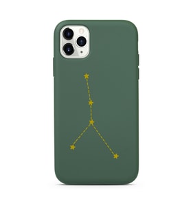 Koç Burcu (Aries) Yıldız Haritası Tasarımlı Kılıf iPhone 11 Pro