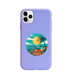 Lila Lansman Telefon Kılıfı Iphone 11 Pro Max