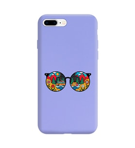 Lila Lansman Telefon Kılıfı Iphone 8 Plus