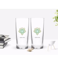 BK Gift Kişiye Özel Renkli Baskılı Tokat Tasarımlı Turistik İkili Rakı Bardağı Seti-1 (Beyaz)
