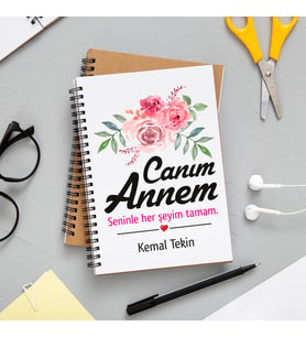 Canım Annem Defteri Kişiye Özel