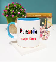 Psikolog Kupa Bardak Mavi