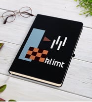 Klimt Tasarımlı Siyah Defter