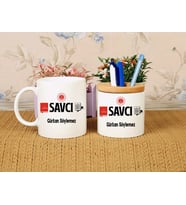 Savcı  Kupa Bardağı ve Kalemliği (Model 1)