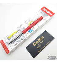 Scrikss PRO-S 0.7mm Kırmızı  İsme Özel Kalem